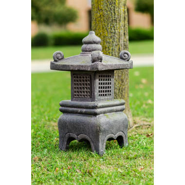 Design Toscano Pagoda Decorative Lantern Garden Art & Reviews